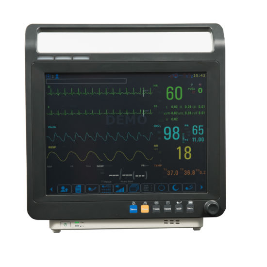 (MS-8800) Hospital Portable Multiparameter Patient Monitor with Touch Screen